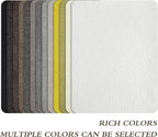 Self-Adhesive Fabric Patches for Sofa and Clothes Repair, 8X11 inch 2 PCS, Multi Color, (8" x 11"-2PCS, White)