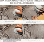 KING MOUNTAIN Iron-on Repair Patch 20 Pcs Pack,Denim Patches for Jeans Kit 3" by 4-1/4", 100% Cotton Denim Iron-on Repair Patch,Jeans and Clothing Repair and Decoration Kit (Five Color 2.0)